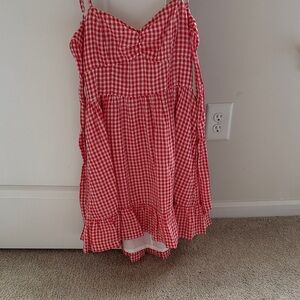 Gangham Red American Eagle Dress